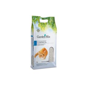 Garden Mix Kalın Taneli Topaklaşan Kokusuz 5 lt Doğal Kedi Kumu