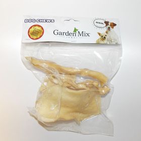 Garden Mix Kurutulmuş Dana Derisi Beyaz 100 gr Köpek Ödül Maması