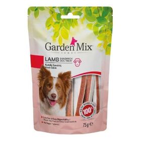 Garden Mix Kuzulu Sandviç Düşük Yağlı Şekersiz 75 gr Köpek Ödül Maması