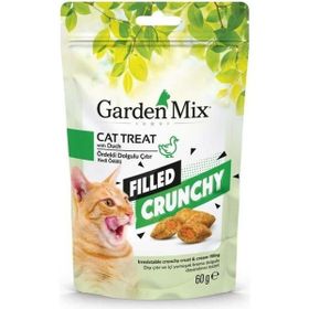 Garden Mix Ördekli İçi Dolgulu 60 gr Kedi Ödülü