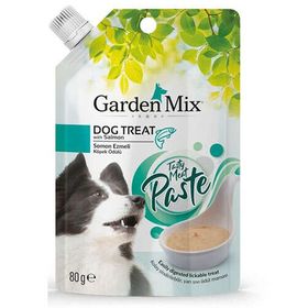 Garden Mix Paste Somon Etli Ezmeli Sıvı 80 gr Köpek Ödülü