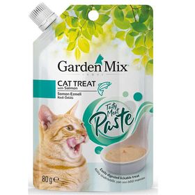 Garden Mix Paste Somonlu Ezmeli Sıvı 80 gr Kedi Ödülü