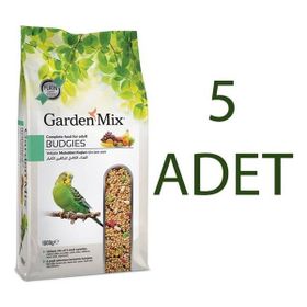 Garden Mix Platin Meyveli 5x1 kg Muhabbet Kuş Yemi