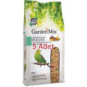 Garden Mix Platin Meyveli 5x1 kg Muhabbet Kuş Yemi