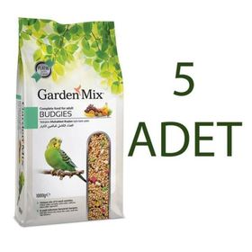 Garden Mix Platin Meyveli 5x1 kg Muhabbet Kuş Yemi