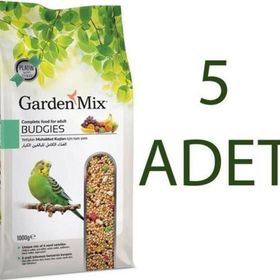 Garden Mix Platin Meyveli 5x1 kg Muhabbet Kuş Yemi
