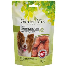 Garden Mix Rabbit Drumstic 75 gr Tavşan Budu Sargılı Kemik Köpek Ödülü
