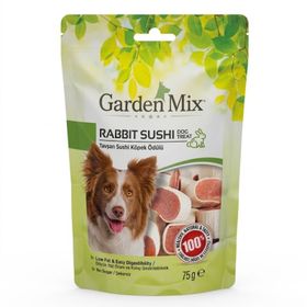 Garden Mix Rabbit SushiTavşan Sushi 75 gr Köpek Ödülü