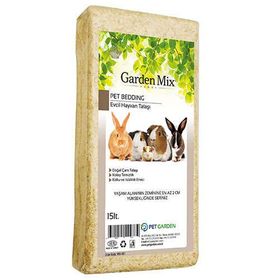 Garden Mix Rodent Wood Shavings 15 lt Doğal Kemirgen Çam Talaşı