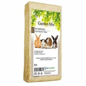 Garden Mix Rodent Wood Shavings 15 lt Doğal Kemirgen Çam Talaşı