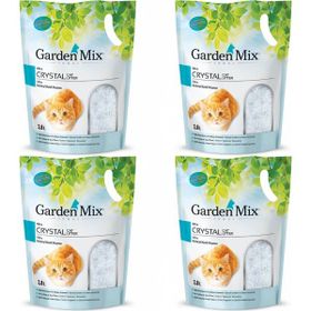 Garden Mix Silica Kristal 4x 3.8 lt Kedi Kumu