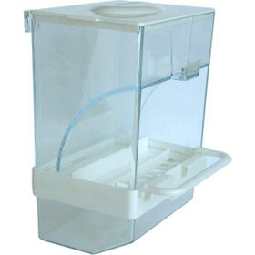 Garden Mix Taban Hazneli 14.5 cm Beyaz Mix Akıllı Kuş Yemliği