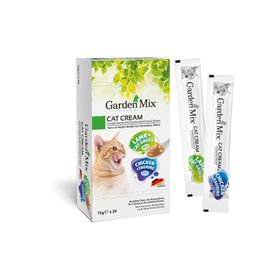 Garden Mix Tavuk Kuzu 5x15 gr Kedi Kreması