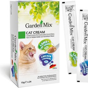 Garden Mix Tavuk Kuzu 5x15 gr Kedi Kreması