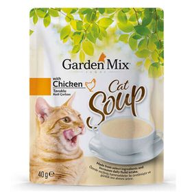 Garden Mix Tavuklu 40 gr Kedi Çorbası