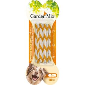 Garden Mix Tavuklu Burgu Çubuk 10x70 gr Deri Kemik Köpek Ödülü