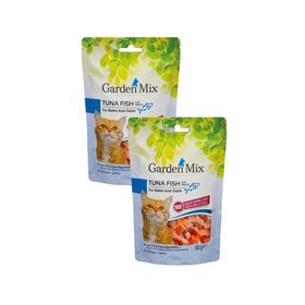 Garden Mix Ton Balıklı 2x60 gr Kedi Ödülü
