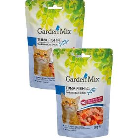 Garden Mix Ton Balıklı 2x60 gr Kedi Ödülü