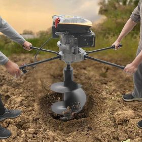 Garden Pro 225CC 9 HP 300 mm Toprak Burgu Makinesi