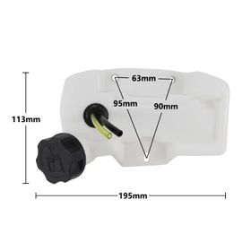 Garden Pro CG-MT 260 Motorlu Tırpan Benzin Deposu