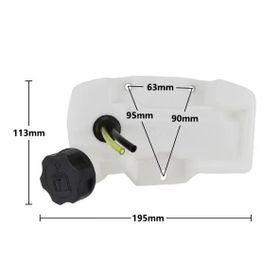Garden Pro CG-MT 260 Motorlu Tırpan Benzin Deposu