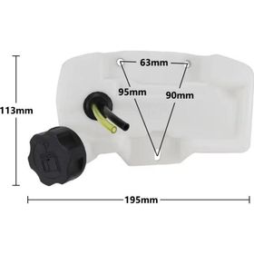 Garden Pro CG-MT 260 Motorlu Tırpan Benzin Deposu