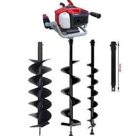 Garden Pro EA52P Toprak Burgu Makinesi Seti
