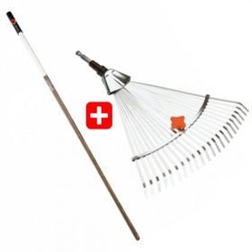 Gardena 3103 Ayarlı 130 cm Saplı Çim Tırmığı