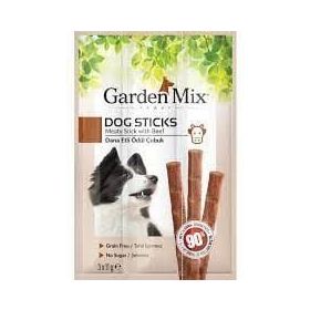 Gardenmix 3x11 gr 10 Adet Dana Etli Köpek Stick Ödül