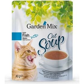 Gardenmix 40 gr Balıklı Kedi Çorbası