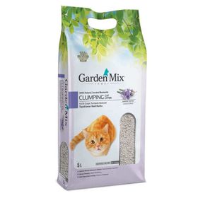 Gardenmix 5 lt Bentonit Hızlı Topaklanan Lavanta İnce Kedi Kumu