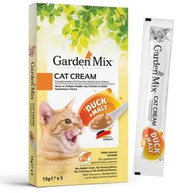 Gardenmix 5x15 gr Ördekli Malt Sıvı Kedi Ödülü