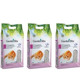 Gardenmix Bentonit Lavanta Kokulu İnce Taneli 5 lt Kedi Kumu