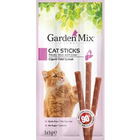 Gardenmix Ciğerli Kedi 50'li 3x5 gr Stick Ödülü