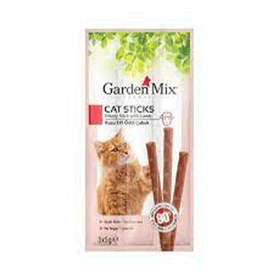 Gardenmix Kuzu Etli Kedi Stick 50 Adet 3x5 gr Ödül