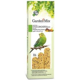 Gardenmix Meyveli 3 Adet Muhabbet Kuşu Krakeri