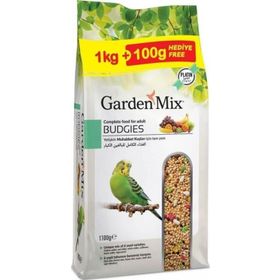 Gardenmix Platin Meyveli 1.1 kg Muhabbet Kuş Yemi