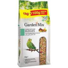 Gardenmix Platin Meyveli 1.1 kg Muhabbet Kuş Yemi