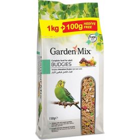 Gardenmix Platin Meyveli 1.1 kg Muhabbet Kuş Yemi