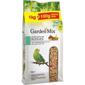 Gardenmix Platin Meyveli 1.1 kg Muhabbet Kuş Yemi