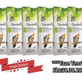 Gardenmix Platin Paraket Sultan Cennet Papağanı Yemi 500 gr 6'Lı