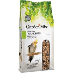 Gardenmix Platin Paraket Sultan Cennet Papağanı Yemi 500 gr 6'Lı