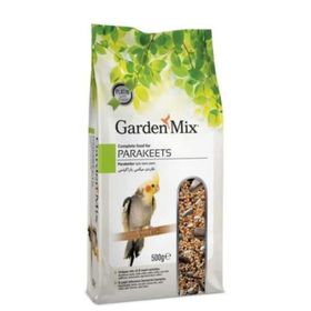 Gardenmix Platin Paraket Sultan Cennet Papağanı Yemi 500 gr 6'Lı