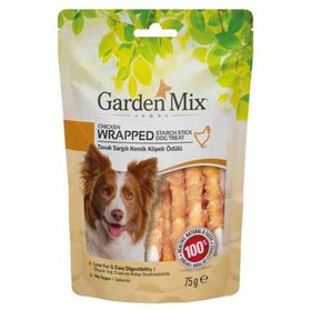 Gardenmix Tavuk Sargılı 75 gr Kemik Köpek Ödülü
