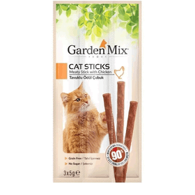 Gardenmix Tavuklu Kedi 3x5 gr Stick Ödül