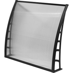 Gardenplast Cosmos 105x120 Şeffaf Kapı Pencere Üstü Pratik Sundurma