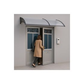 Gardenplast Cosmos 105x240 Şeffaf Kapı Pencere Üstü Pratik Sundurma