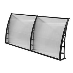 Gardenplast Cosmos 105x240 Şeffaf Kapı Pencere Üstü Pratik Sundurma