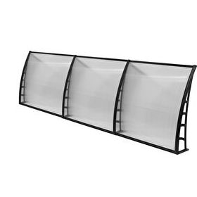 Gardenplast Cosmos 105x360 Şeffaf Kapı Pencere Üstü Pratik Sundurma
