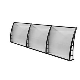 Gardenplast Cosmos 105x360 Şeffaf Kapı Pencere Üstü Pratik Sundurma